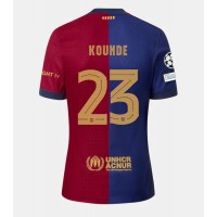 Muški Nogometni Dres Barcelona Jules Kounde #23 Domaci 2024-25 Kratak Rukav